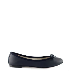 Ballerina con fiocco blu navy