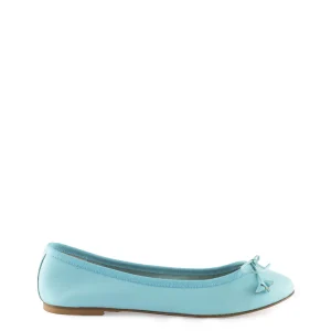 Ballerina con fiocco celeste