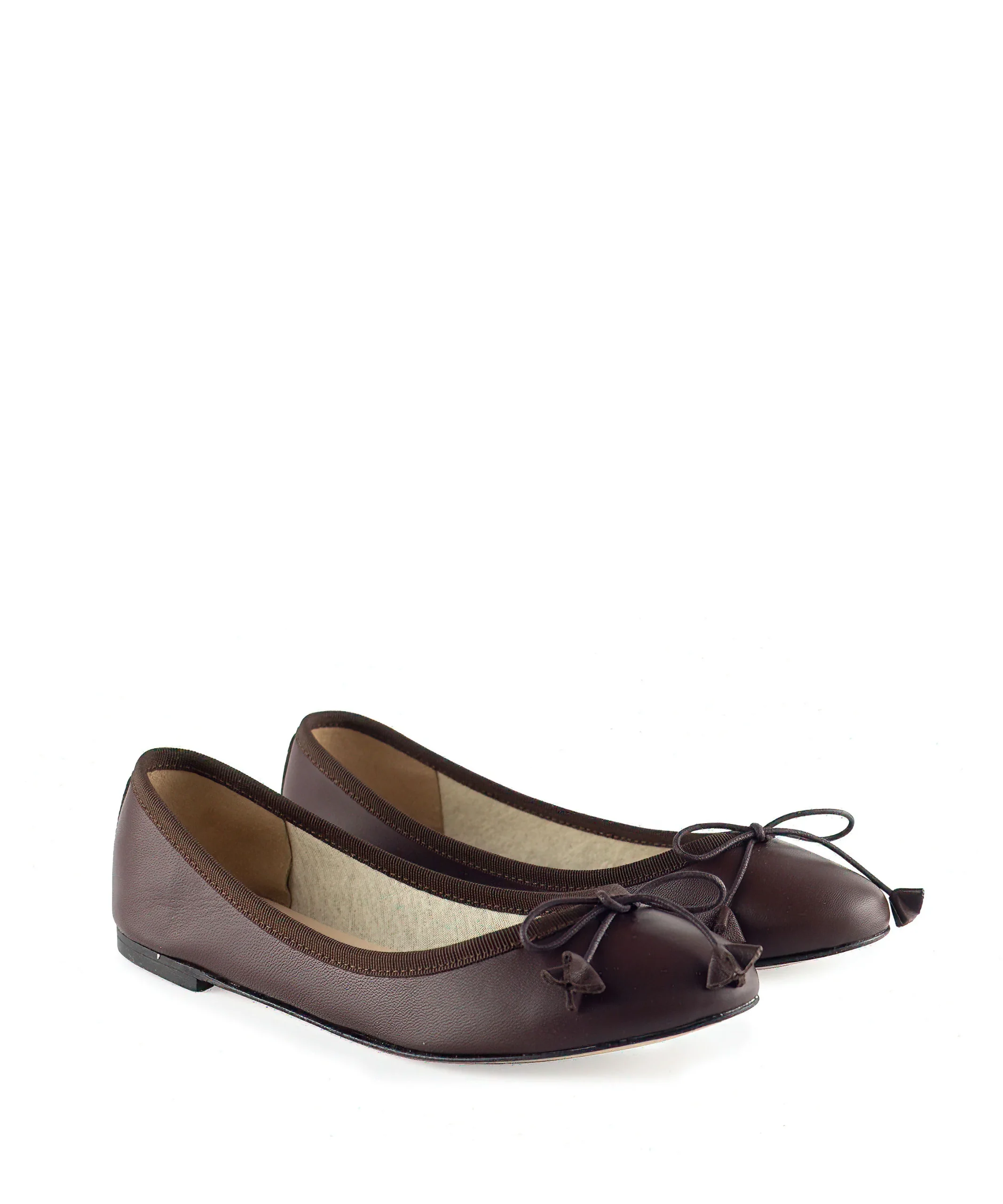 Ballerina con fiocco marroni - immagine 3