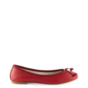 Ballerina con fiocco rosse