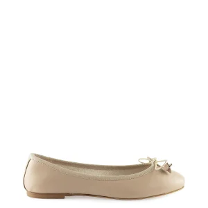 Ballerina con fiocco crema