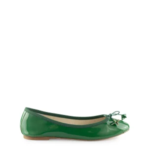 Ballerina con fiocco verdi