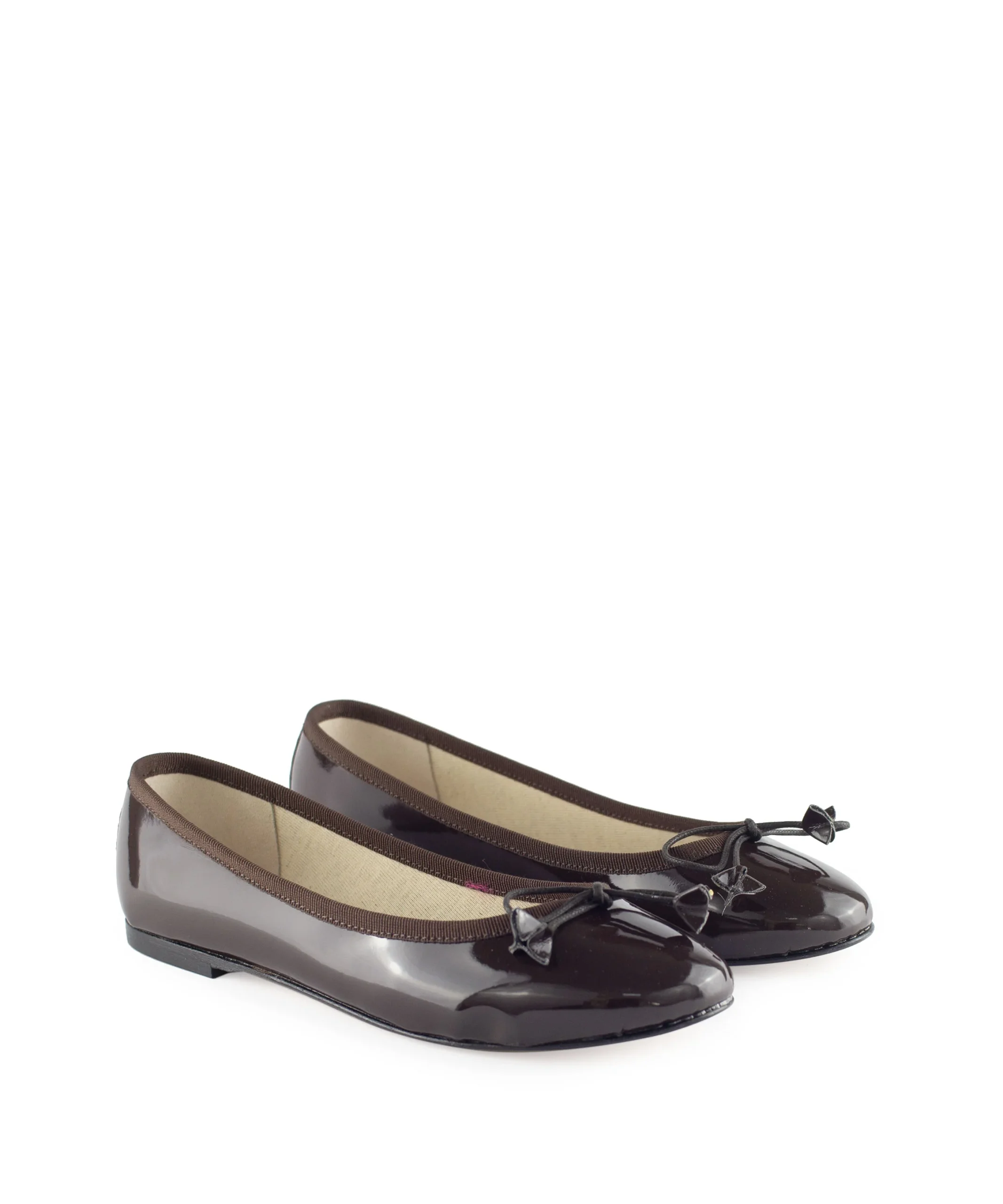 Ballerina con fiocco marrone - immagine 3