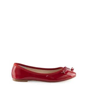 Ballerina con fiocco rossa