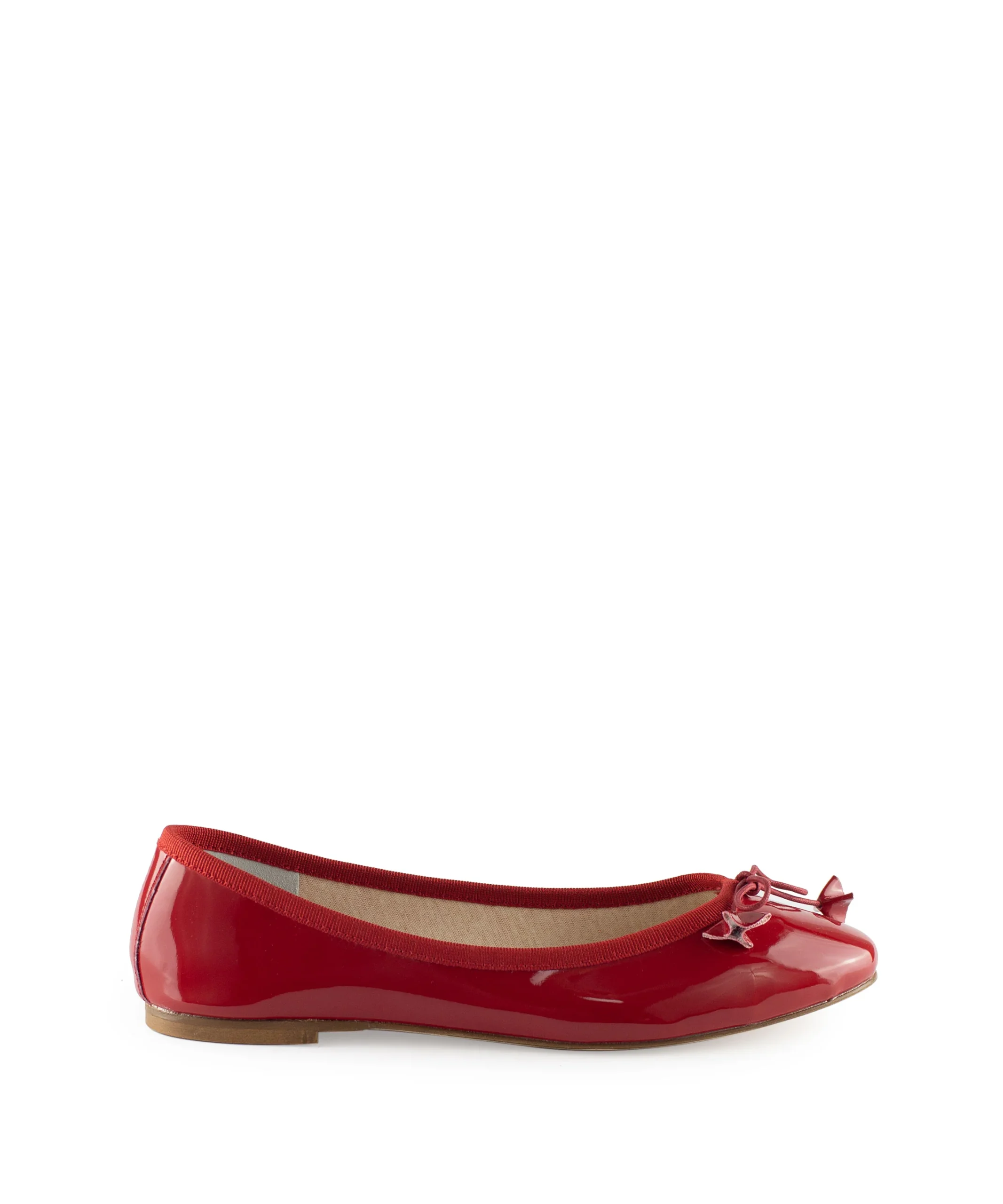 Ballerina con fiocco rossa