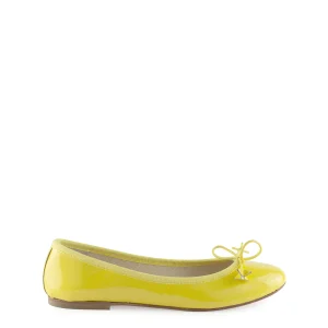 Ballerina con fiocco gialle