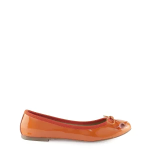 Ballerina con fiocco arancio