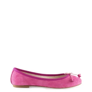 Ballerina con fiocco fuxia