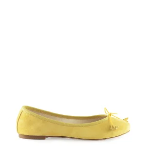 Ballerina con fiocco ocra