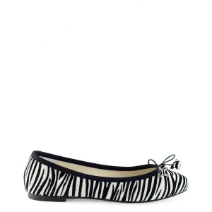 Ballerina con fiocco zebrate