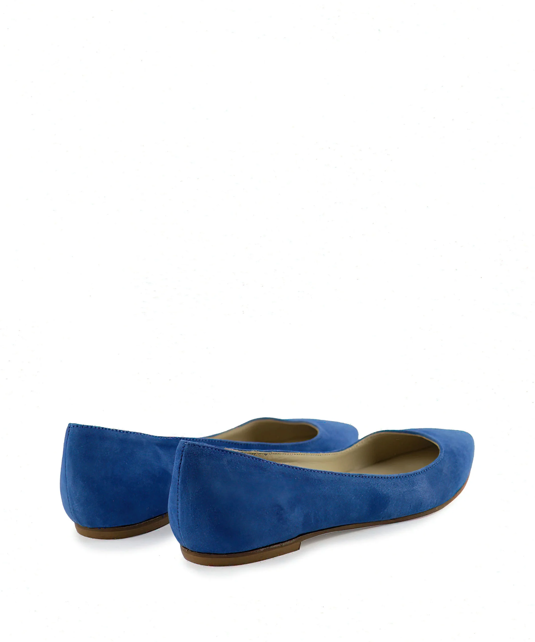 Ballerina liscia a punta blu - immagine 4