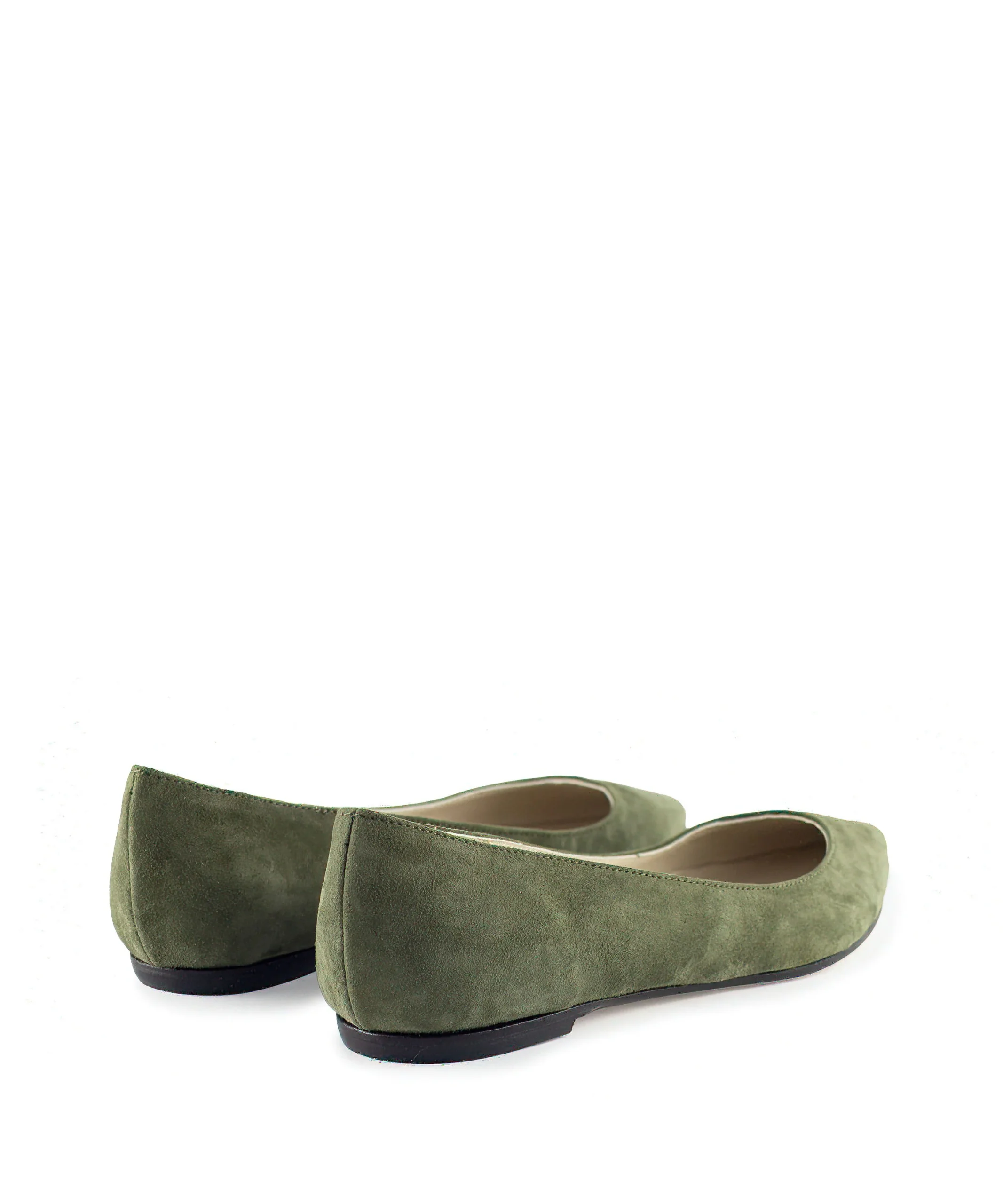 Ballerina liscia a punta verde - immagine 4