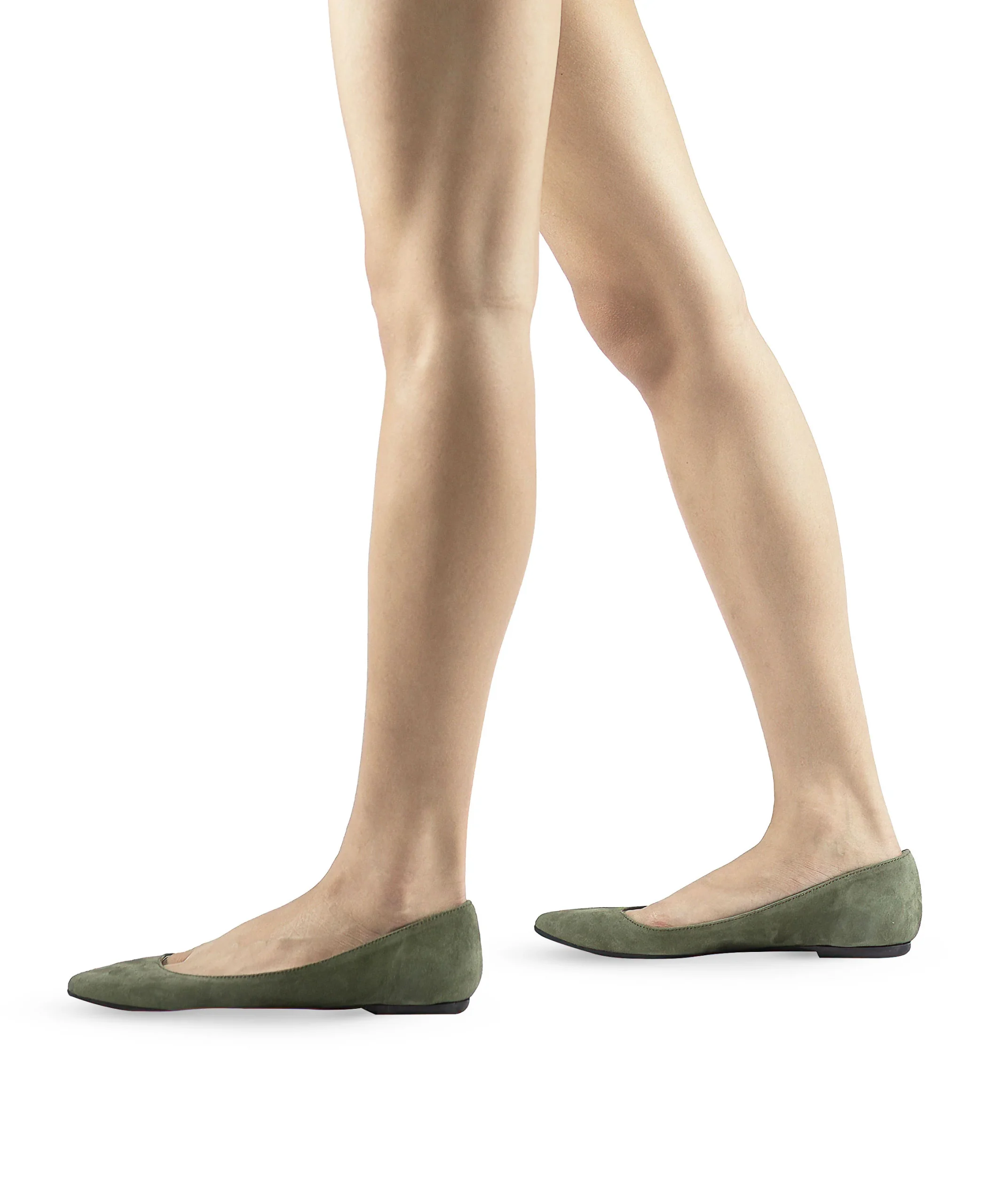 Ballerina liscia a punta verde - immagine 5