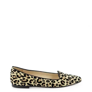 Slipper a punta leopardate