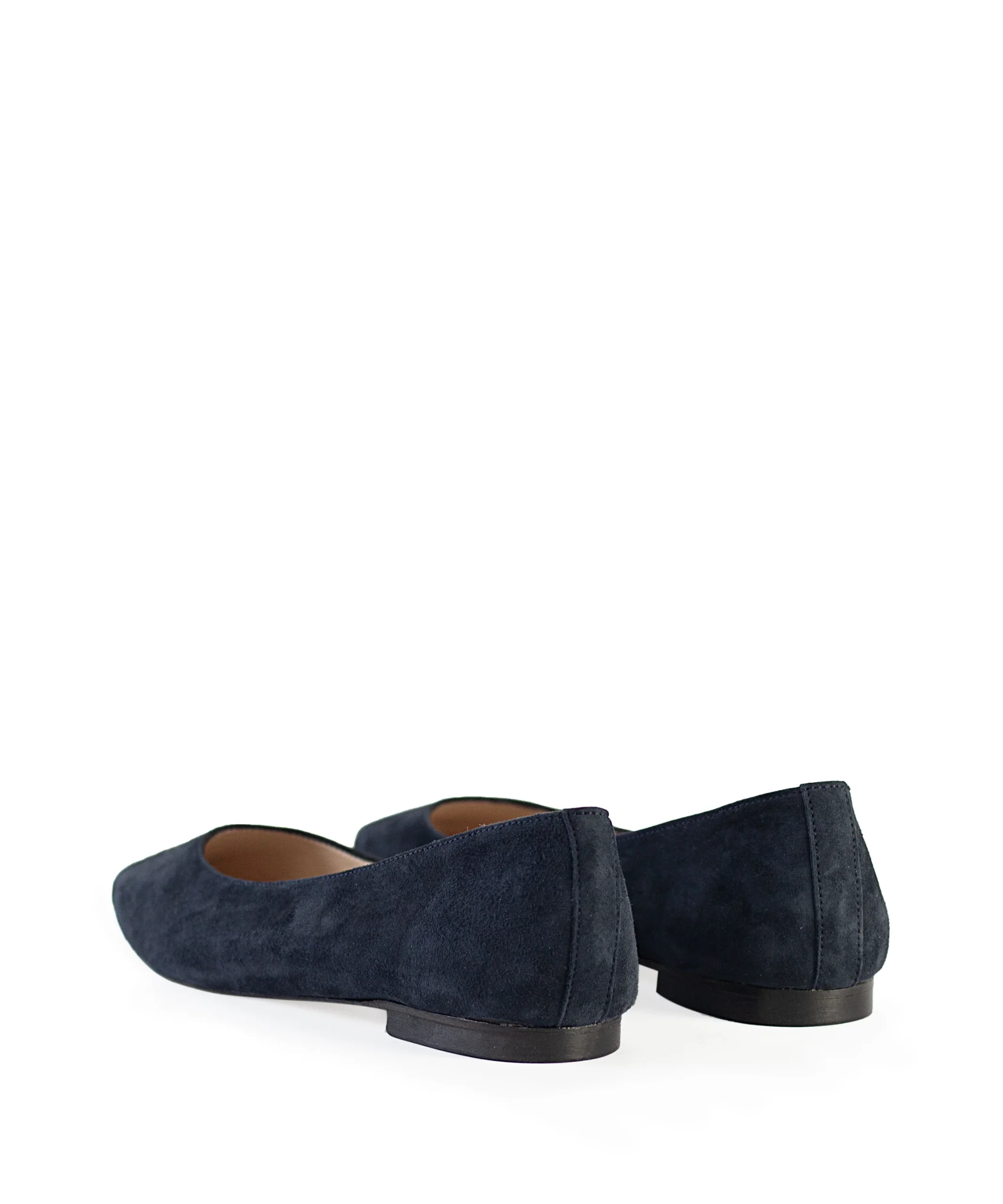 Ballerine punta quadrata blu - immagine 4