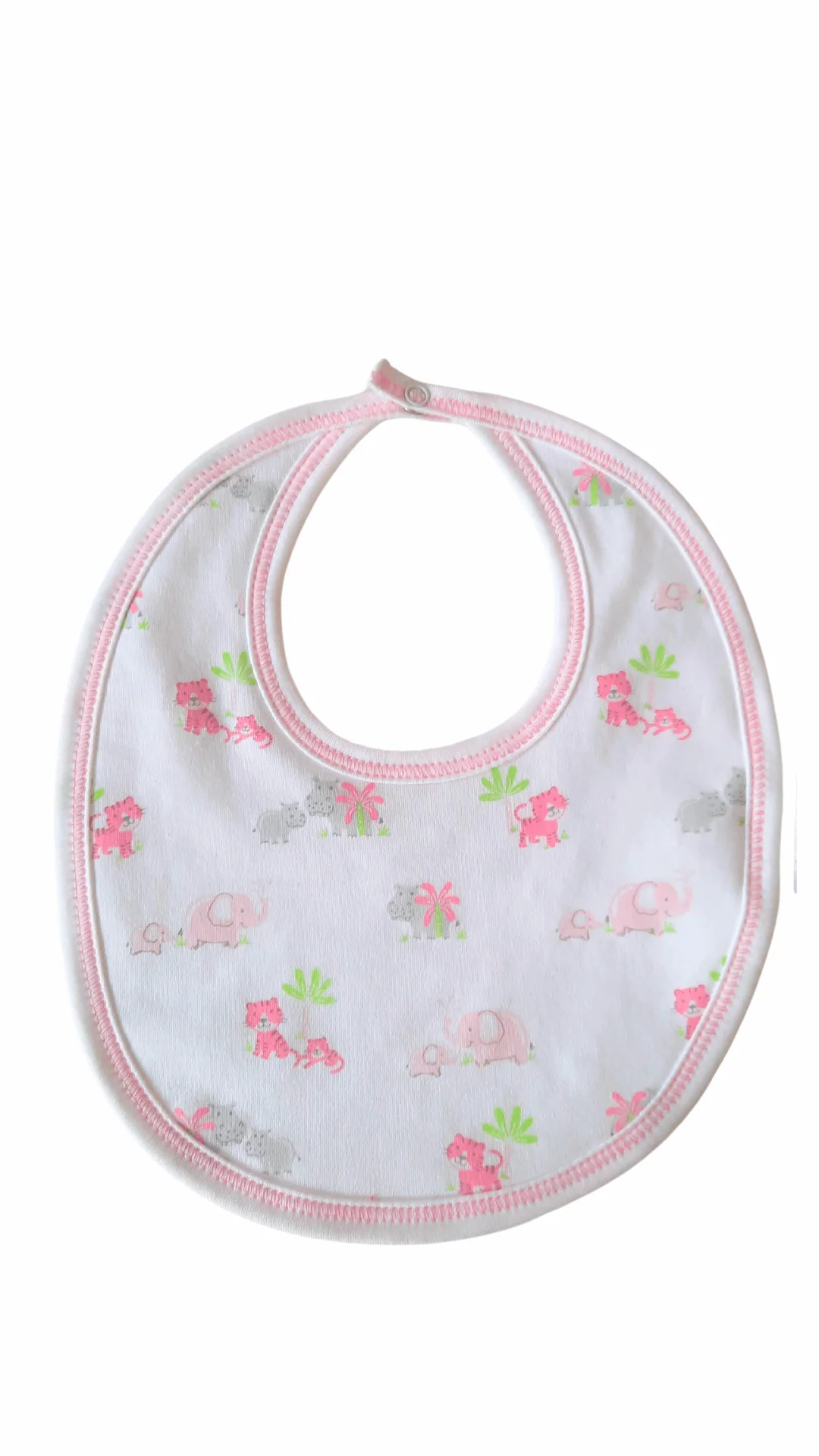 Bavaglino neonata - morbidissimo cotone pima - Personalizzabile - immagine 3