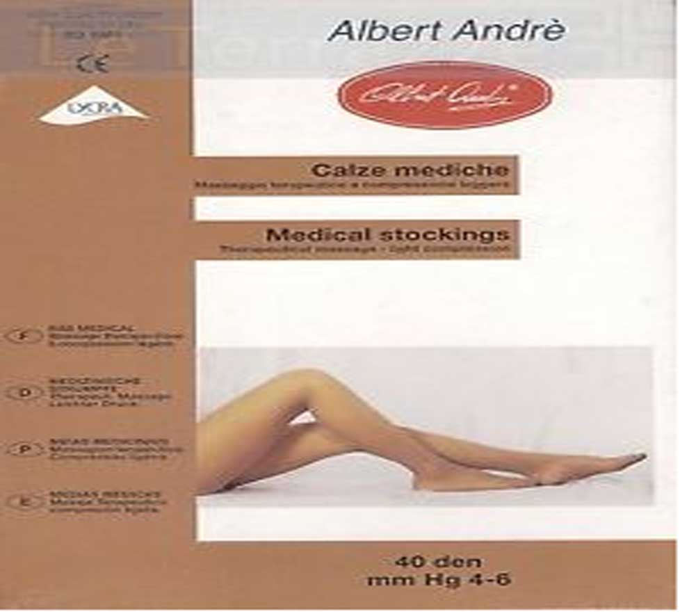 Calze Elastiche Preventive 40 Den L. Piazza 435