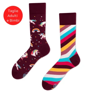 Many Mornings Calzini - Unicorno