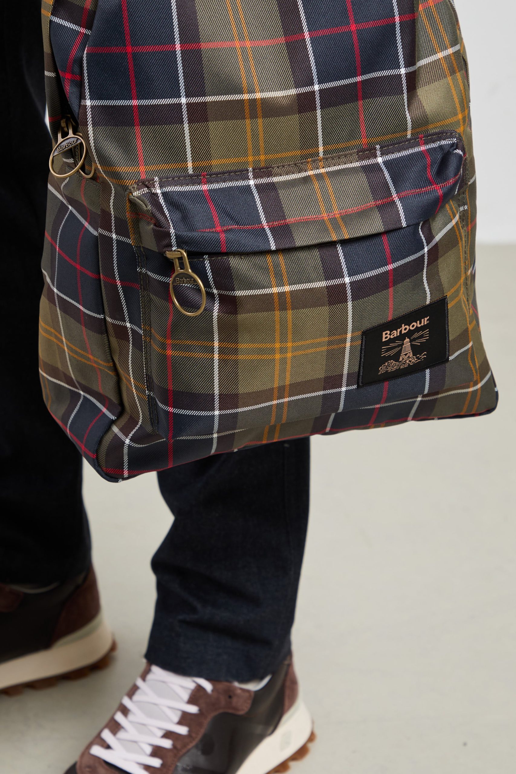 Barbour 2195 Zaino stampa tartan - immagine 4