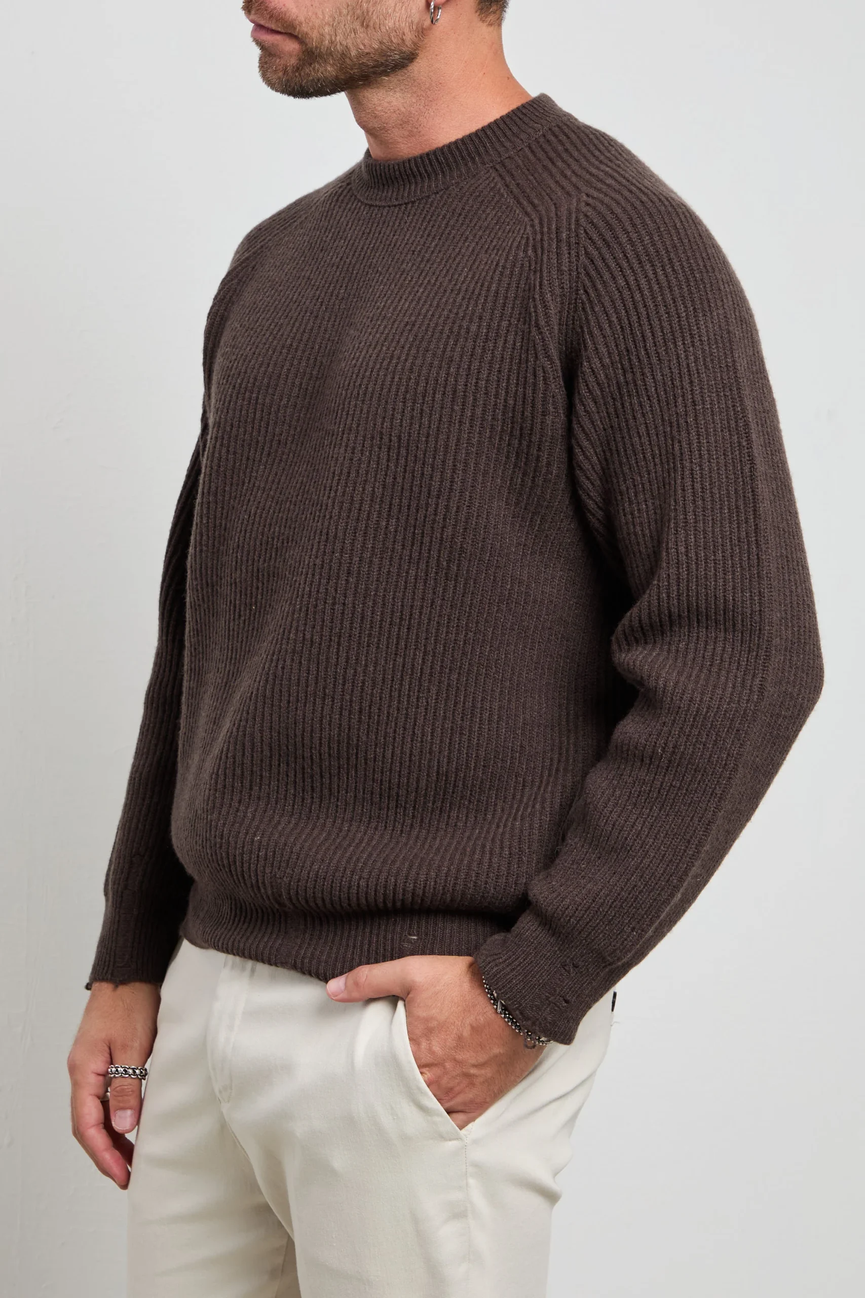 Atomo 2011 Girocollo costa inglese marrone