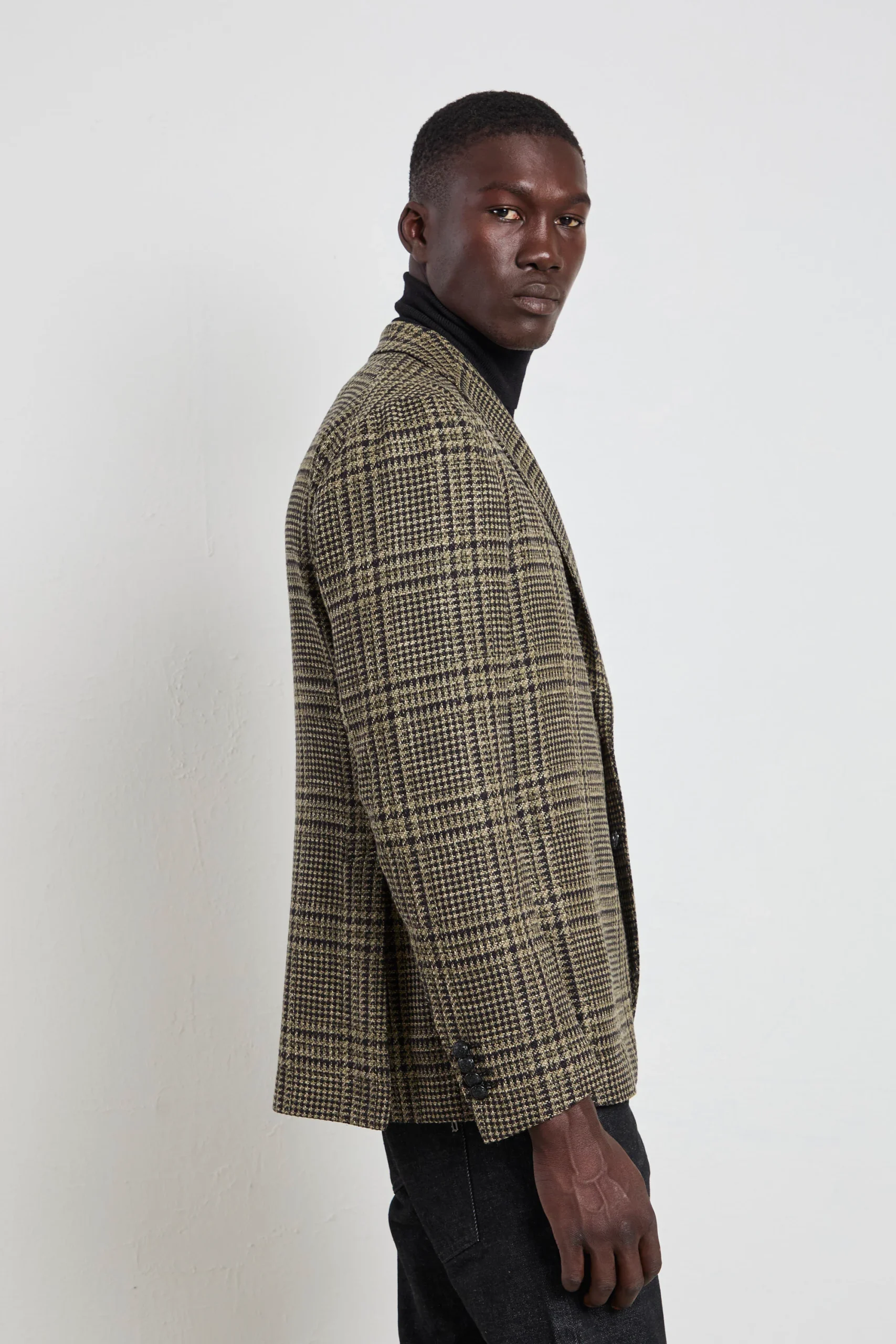 Tagliatore 2670 Giacca Principe di Galles largo verde - immagine 7