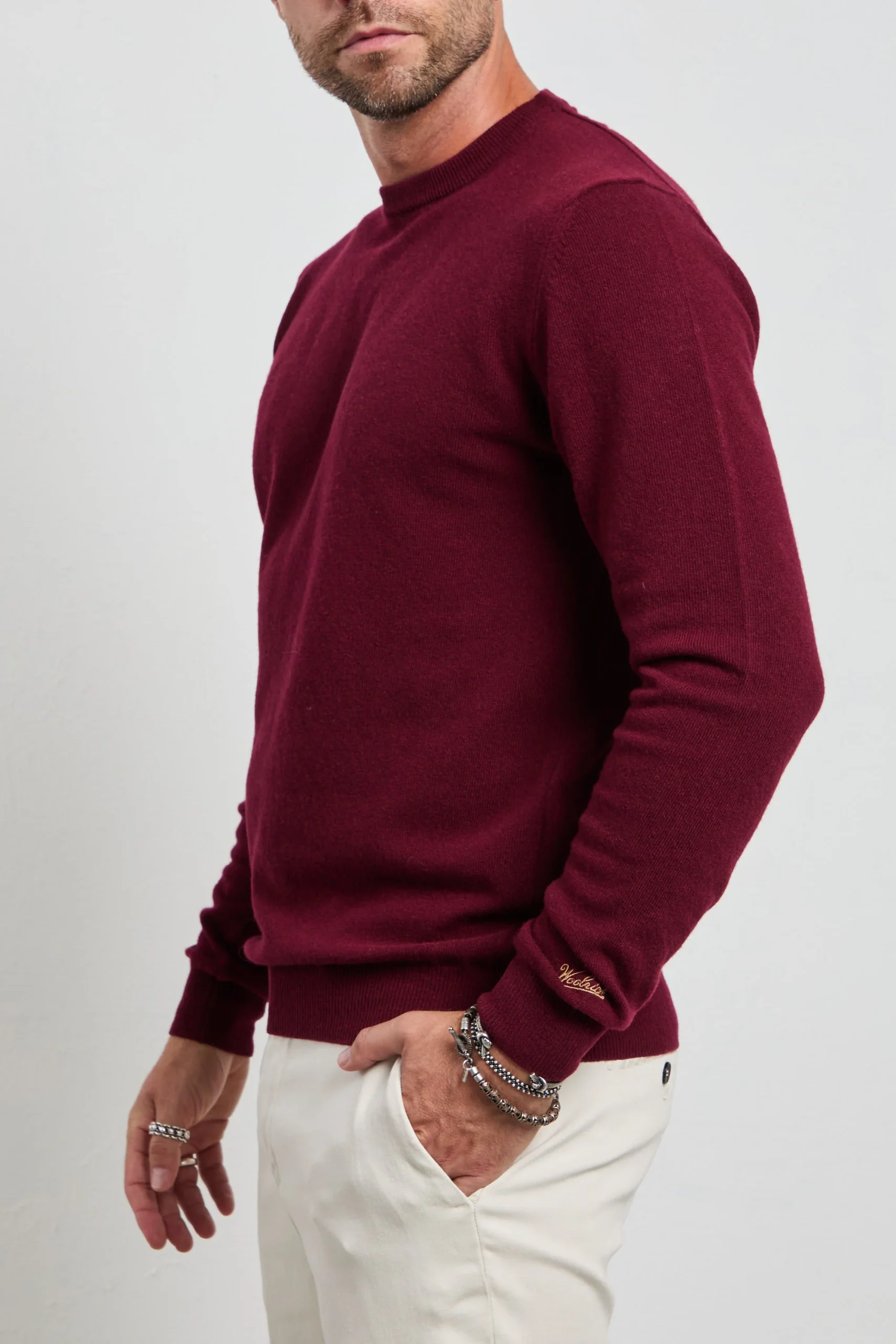 Woolrich 2693 Maglia bordeaux