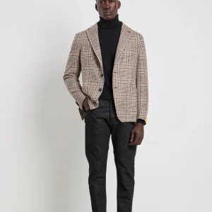 Tagliatore 2669 Giacca Principe di Galles marrone