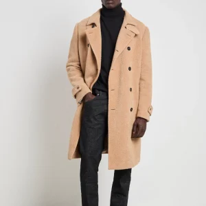 Reveres 2390 Cappotto doppiopetto beige