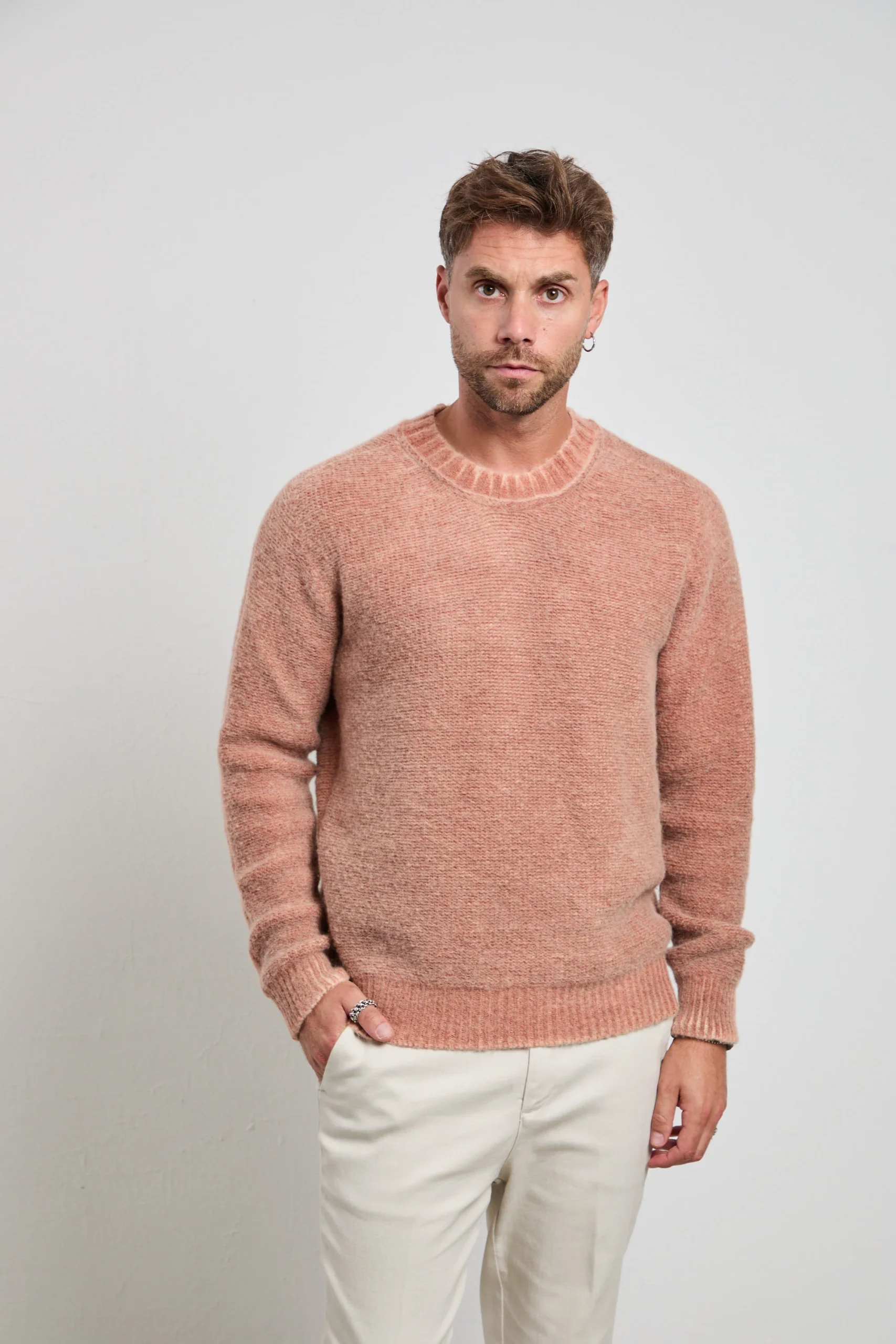 Arovescio 2046 Maglia salmone reversibile - immagine 3