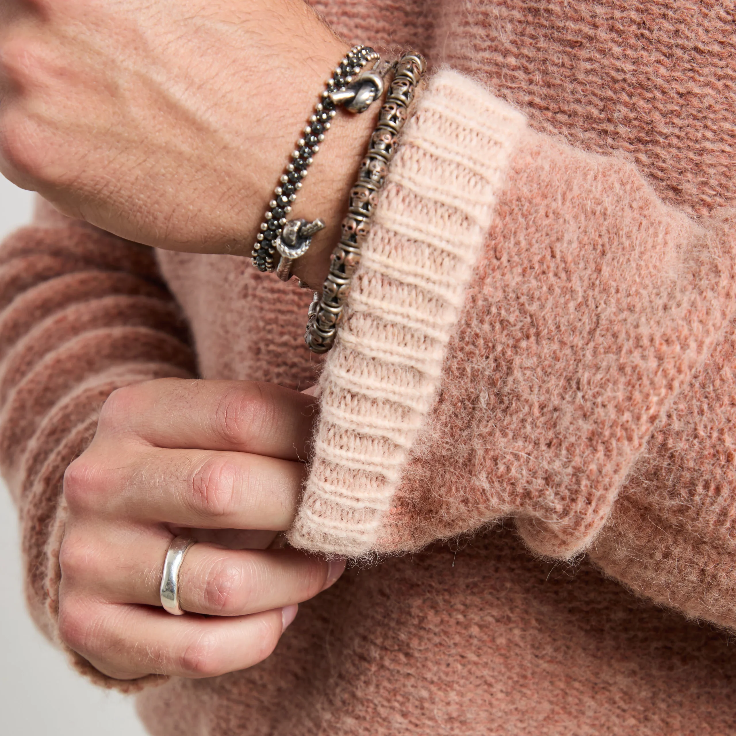 Arovescio 2046 Maglia salmone reversibile - immagine 8