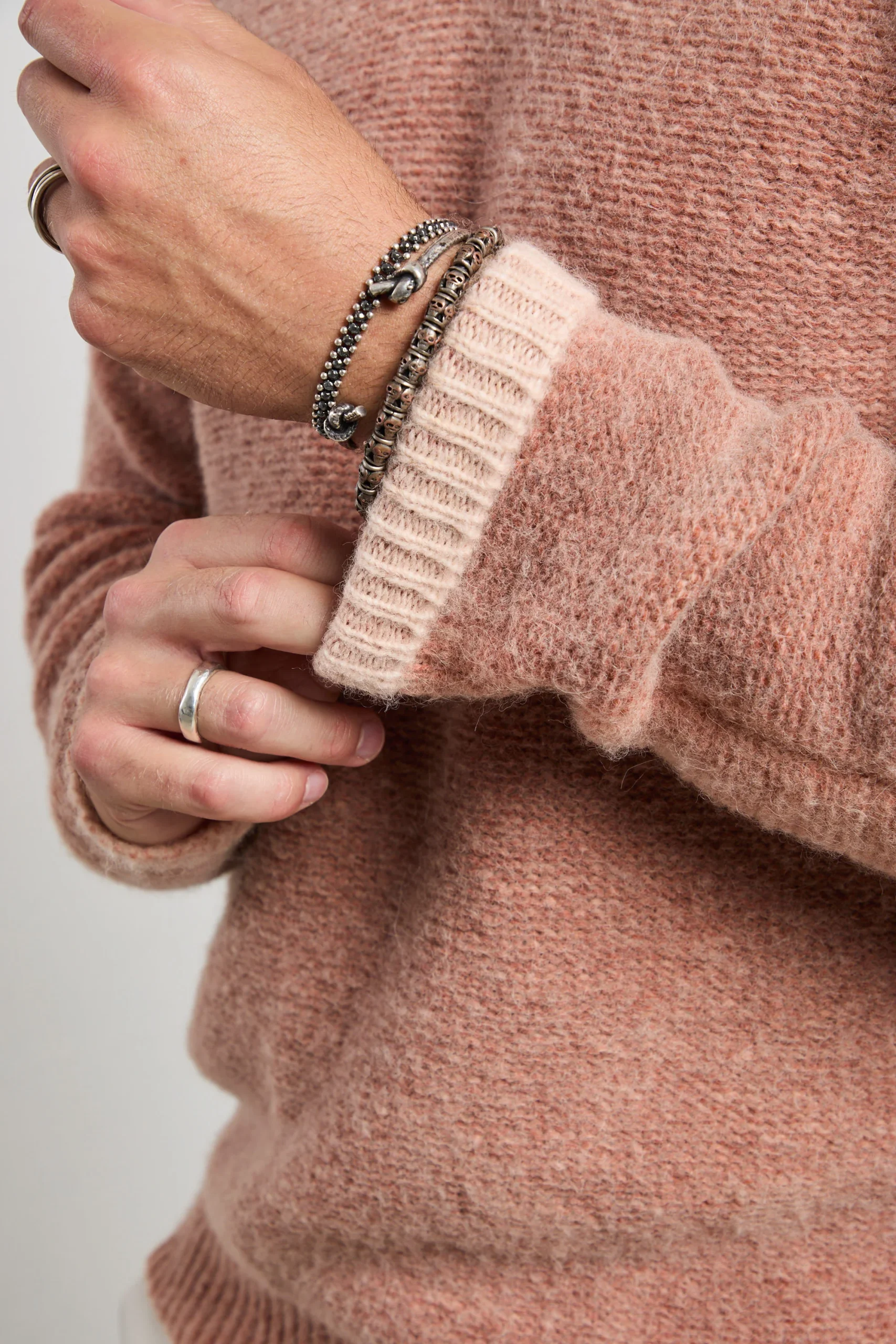 Arovescio 2046 Maglia salmone reversibile - immagine 5