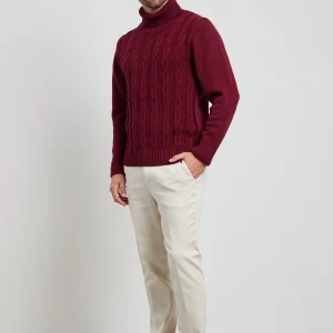 Reworked 2547 Collo alto bordeaux