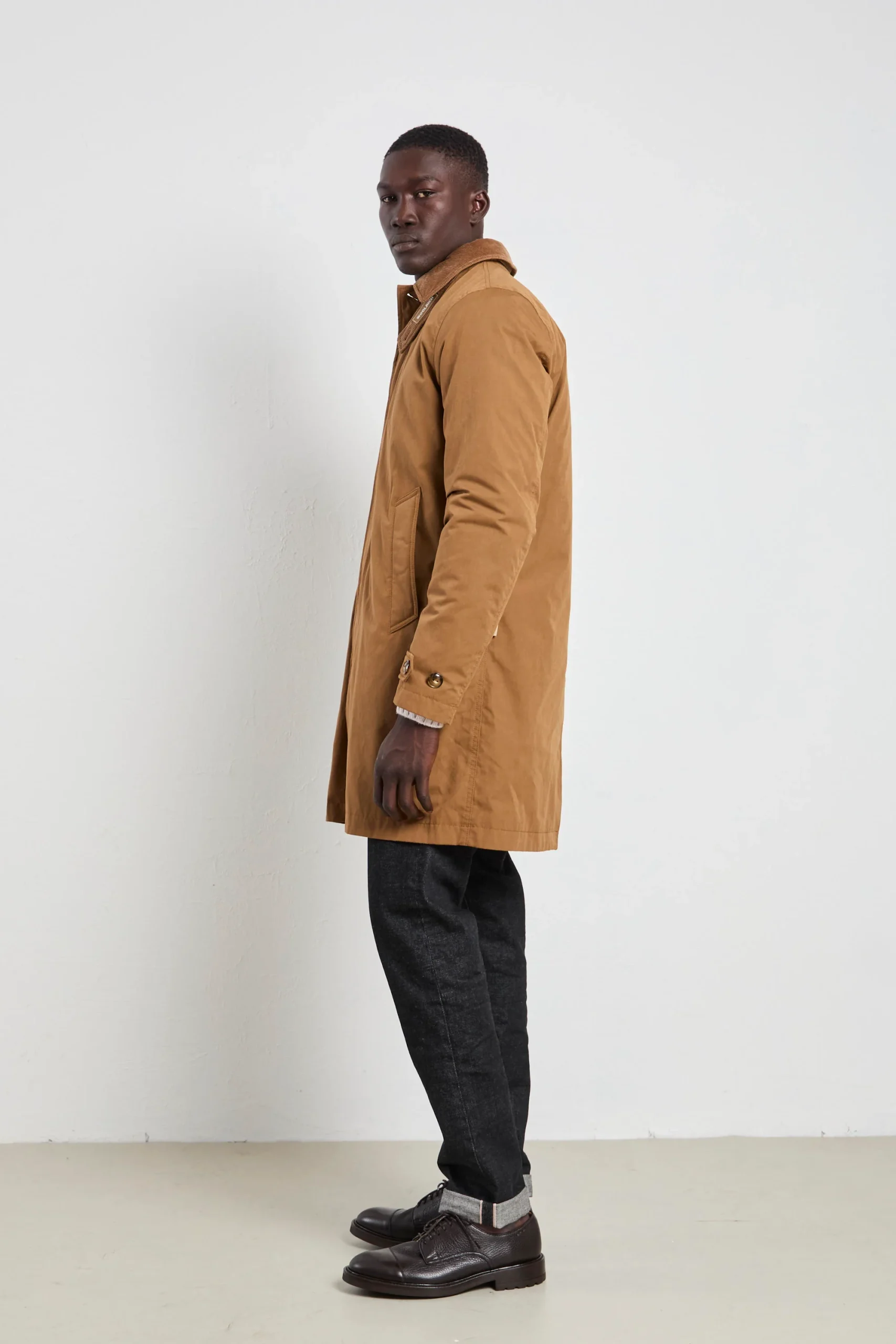 Woolrich 2696 Cappotto Mountain Cloth 2 in 1 cammello - immagine 6