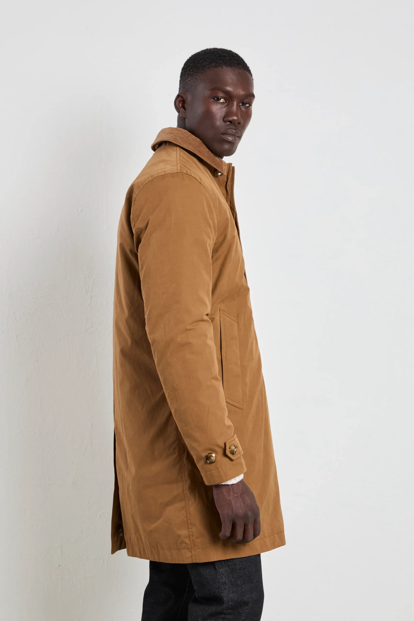 Woolrich 2696 Cappotto Mountain Cloth 2 in 1 cammello - immagine 4