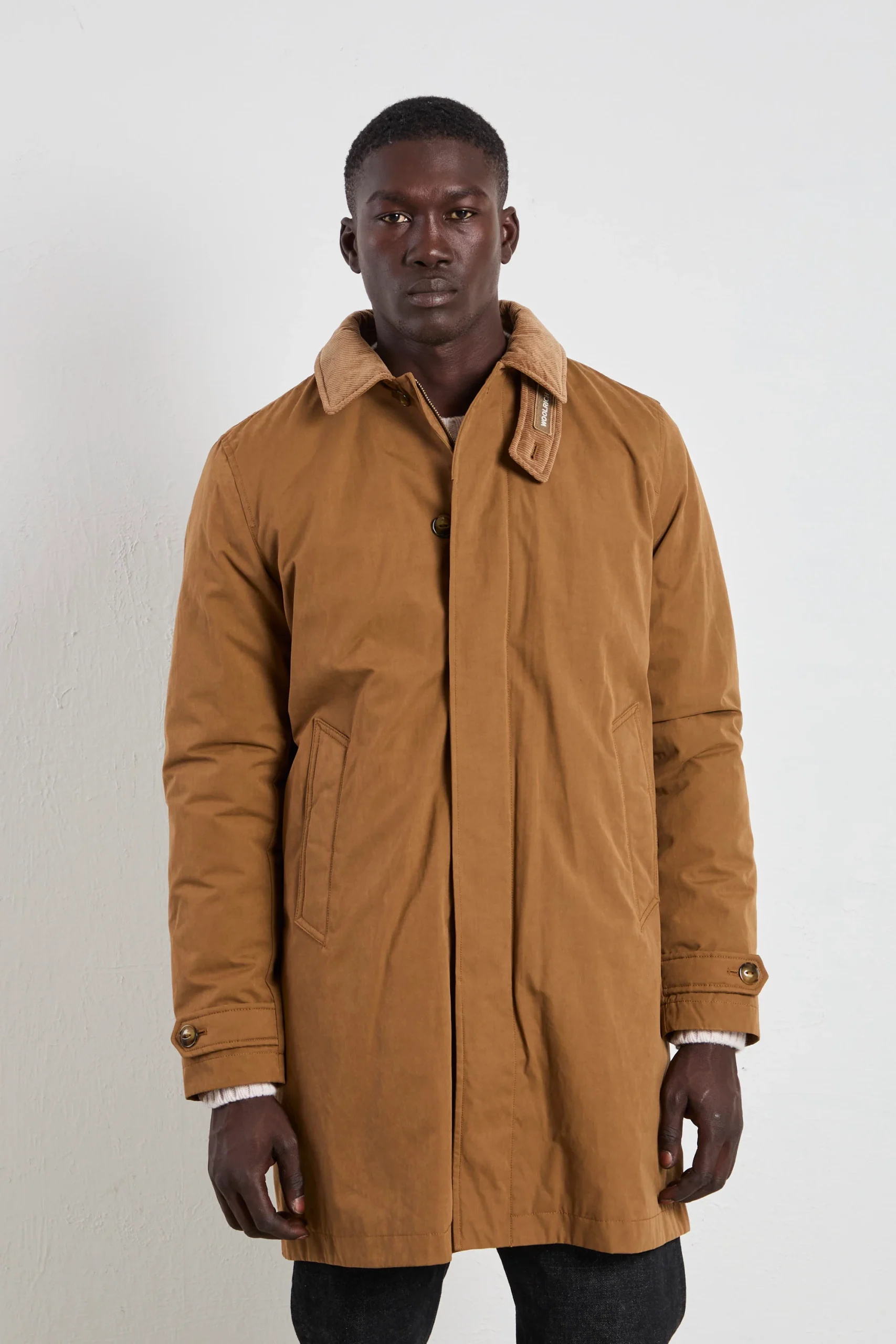 Woolrich 2696 Cappotto Mountain Cloth 2 in 1 cammello - immagine 3