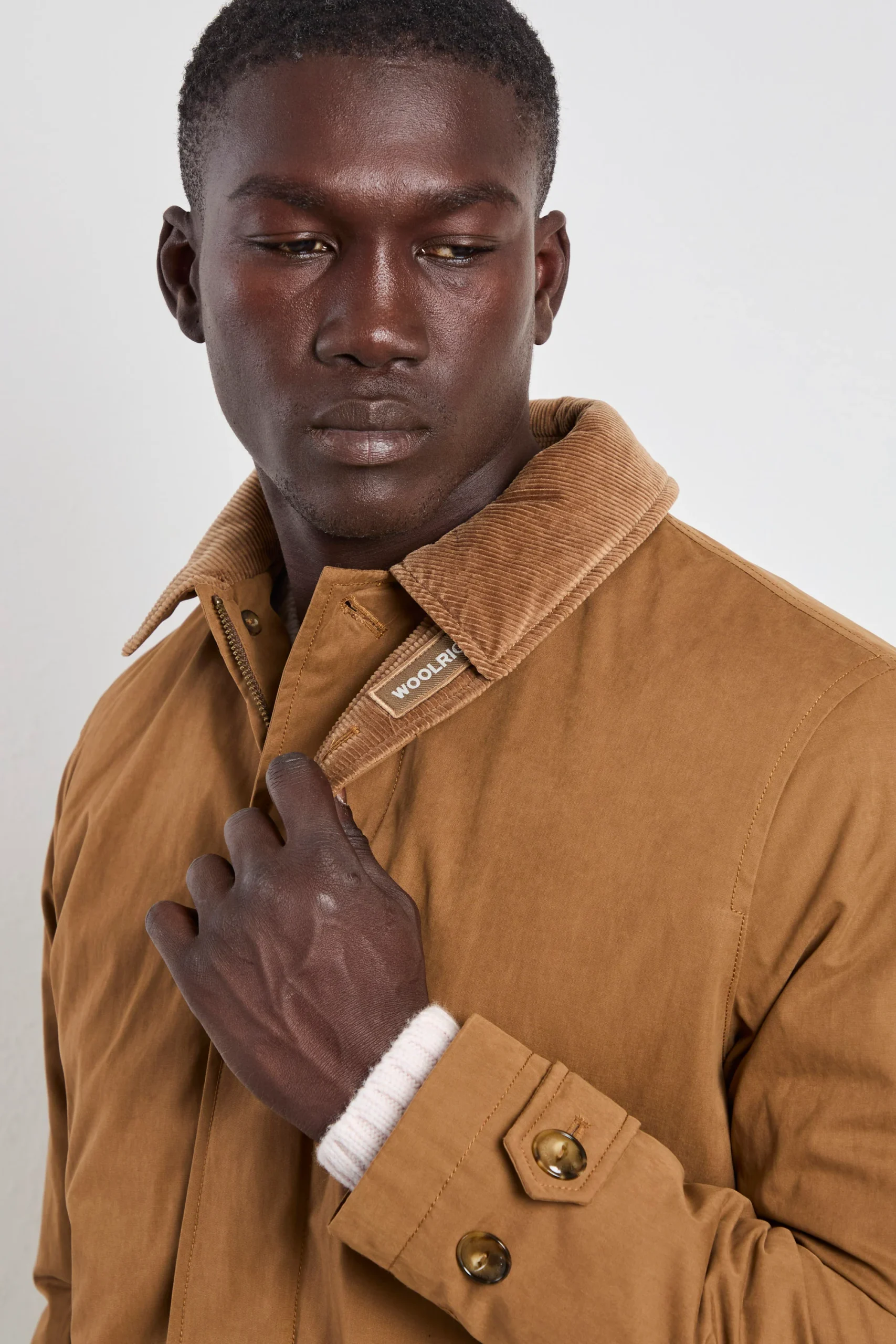 Woolrich 2696 Cappotto Mountain Cloth 2 in 1 cammello - immagine 8