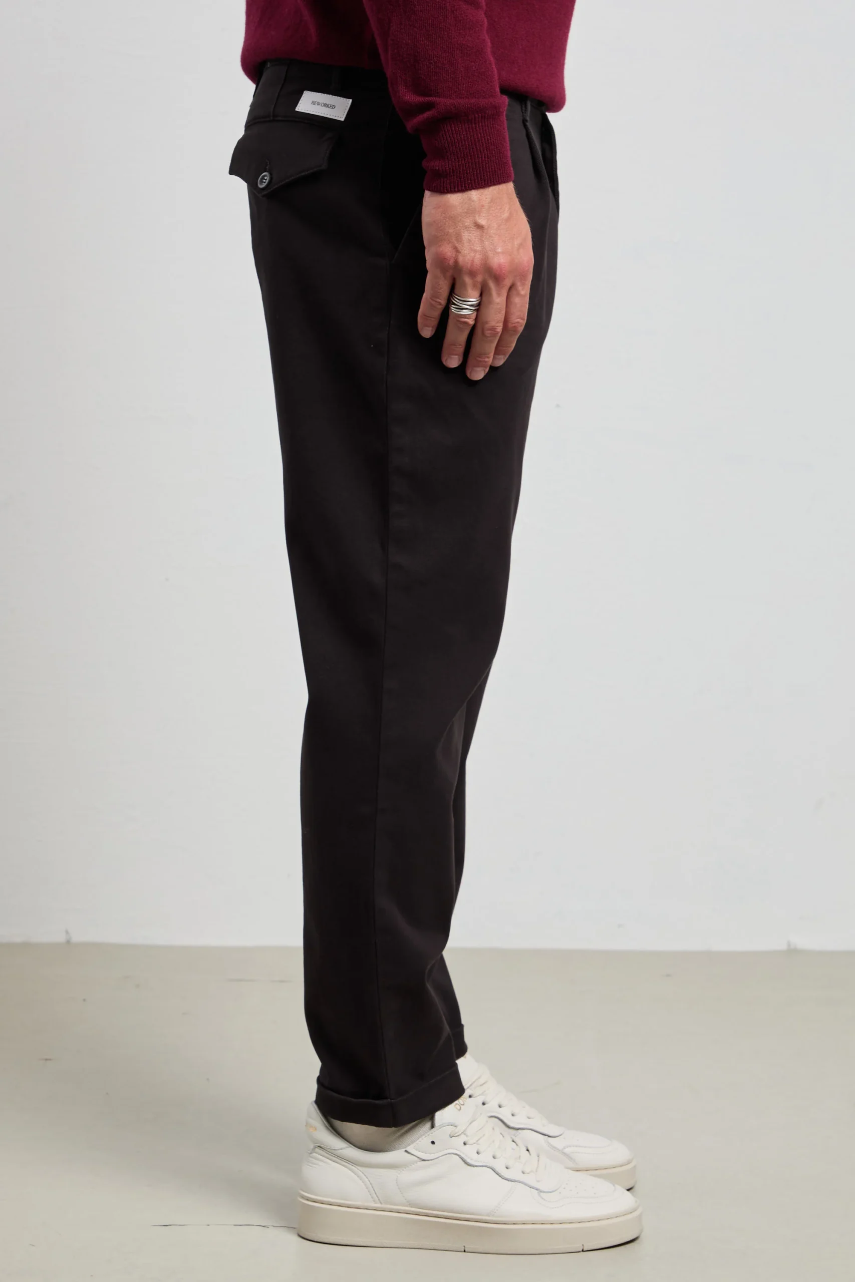 Reworked 2504 Pantalone nero Magia - immagine 5