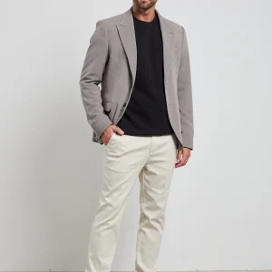 Reworked 2530 Giacca grigia Campiglio velluto