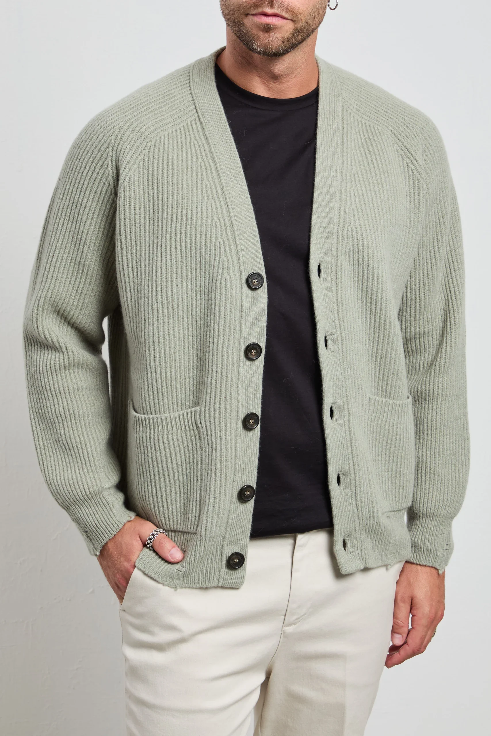 Atomo 2013 Cardigan costa inglese salvia - immagine 4