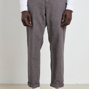 Clark 2103 Pantalone Ancon grigio microfantasia