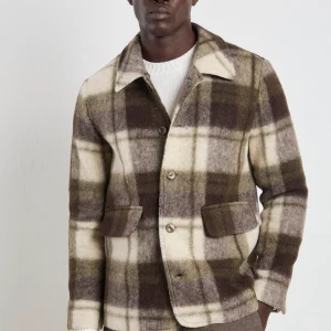 Reworked 2521 Giacca check verde