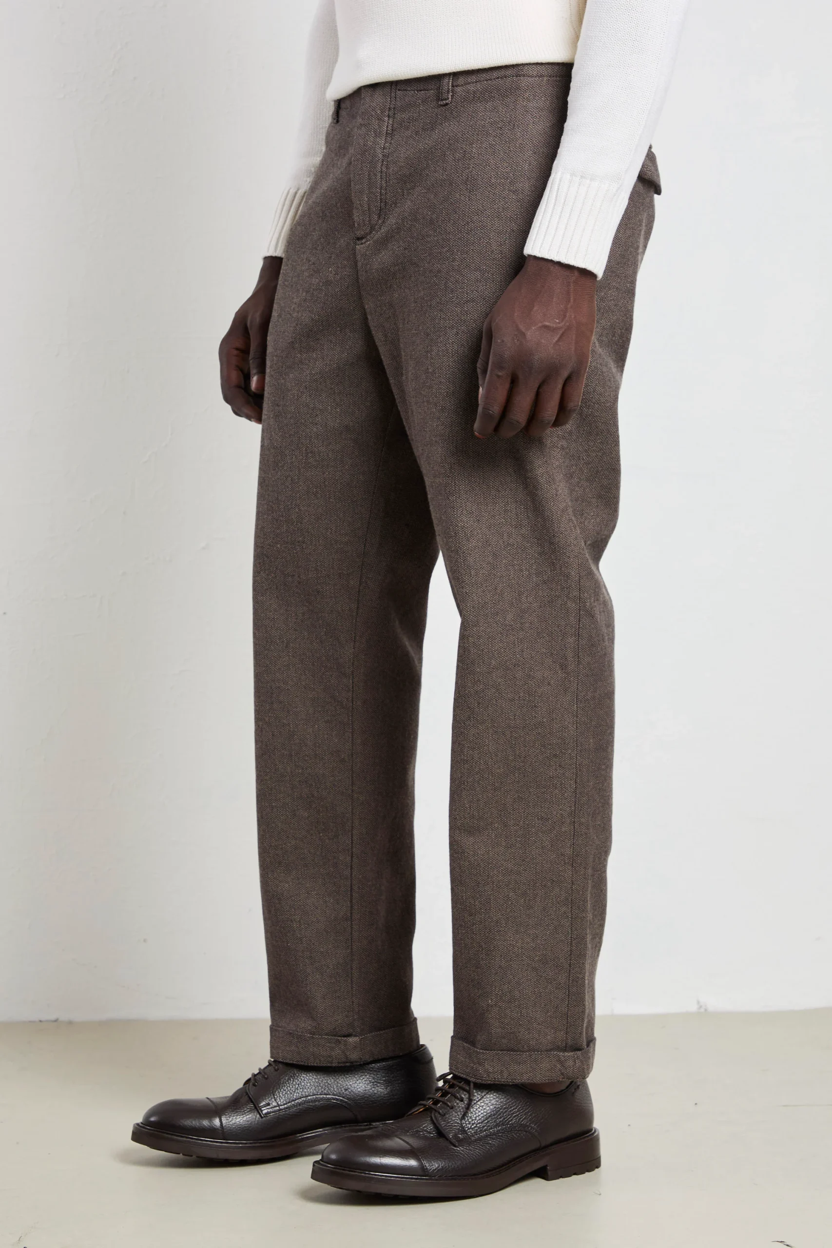 Clark 2101 Pantalone Ancon marrone microfantasia