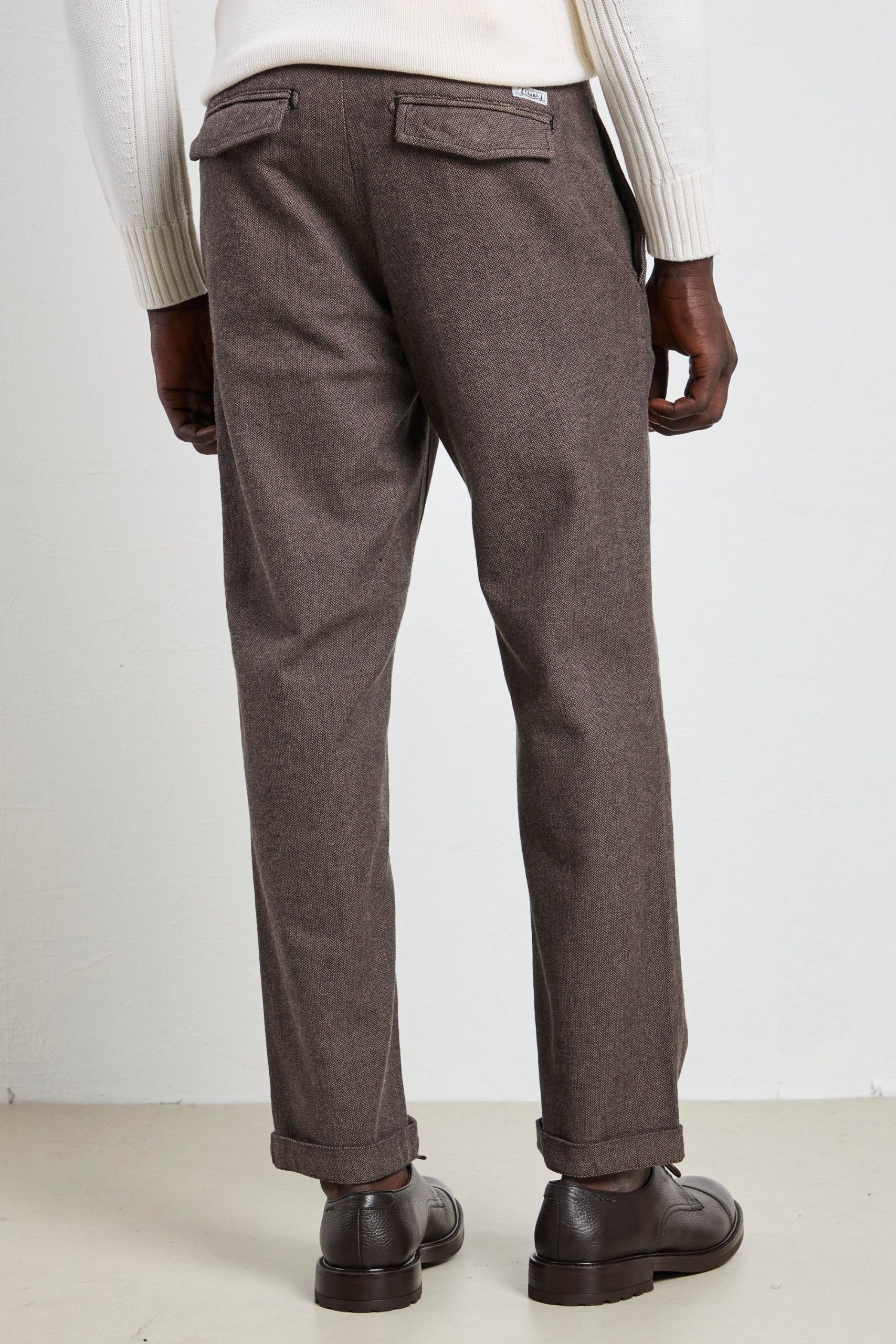 Clark 2101 Pantalone Ancon marrone microfantasia - immagine 5