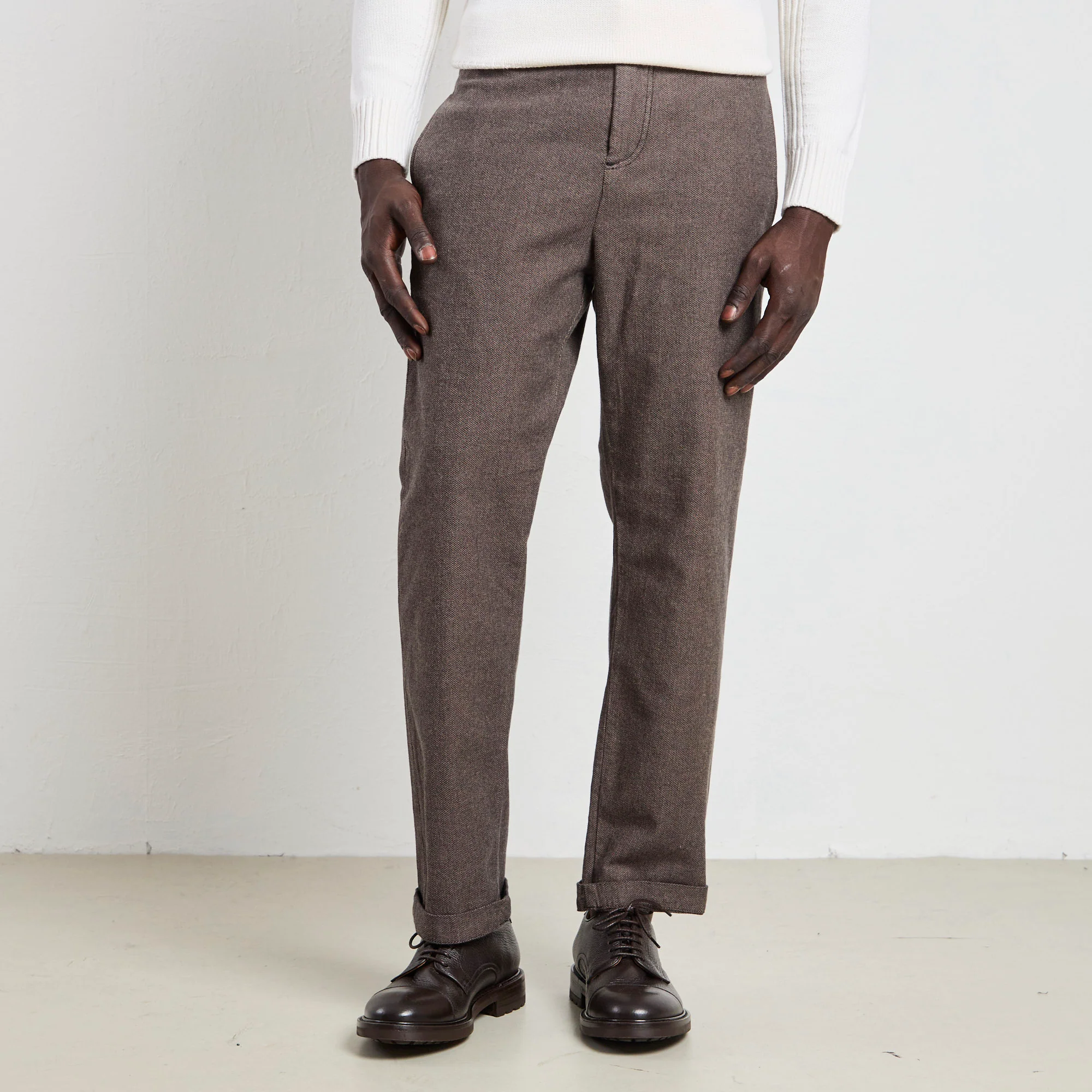 Clark 2101 Pantalone Ancon marrone microfantasia - immagine 7