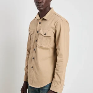 Clark 2104 Overshirt Hero sabbia
