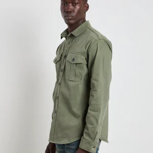Clark 2105 Overshirt Hero verde