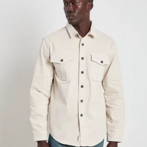 Clark 2106 Overshirt Hero ghiaccio