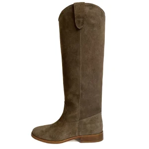 Clivia scamosciato, taupe