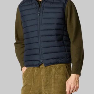 FW25-D81272M  MIRO21 GILET ANIMAL FREE UOMO MOD. RHUS BLU NERO