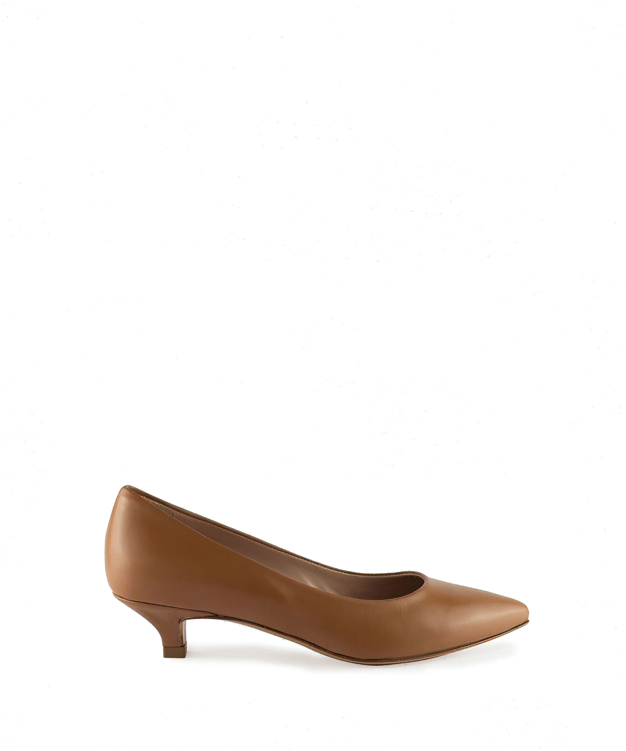 Scarpe Décolleté a punta caramello